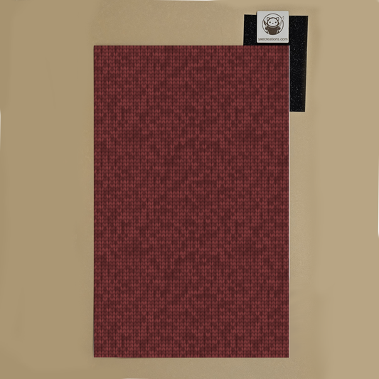 Red Knitted Fabric - Next Level Sheet