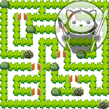 Next Level Sheet - Printed plywood and acrylic - Labyrinth - Pattern