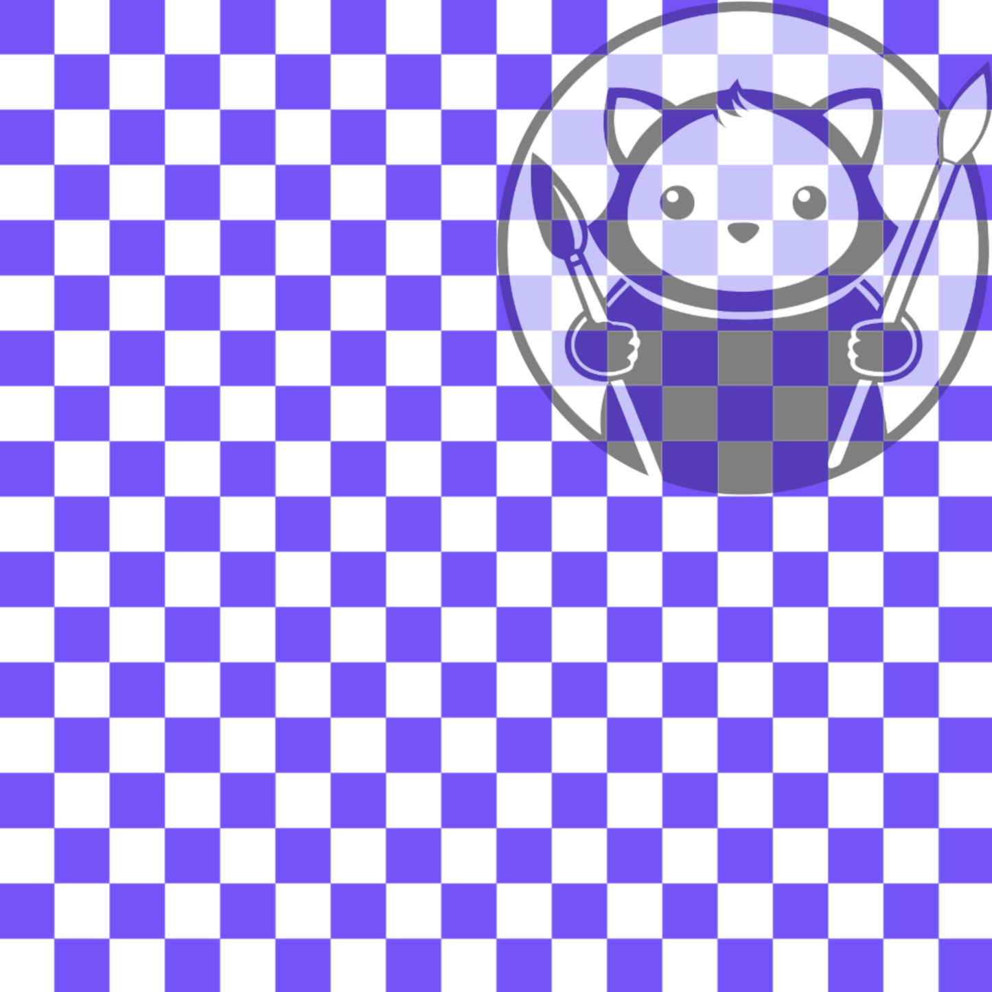 Next Level Sheet - UV Printed Plywood and Acrylic Sheets - Lavender Checkers - Pattern