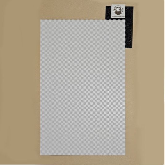 Next Level Sheet - UV Printed Plywood and Acrylic Sheets - Light Grey Checkers - Preview