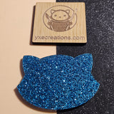 Glitter Acrylic Sheet - Light Blue