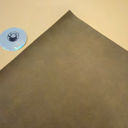 Light Brown - Engraves Black - Leatherette Sheet – PU Material - Corner
