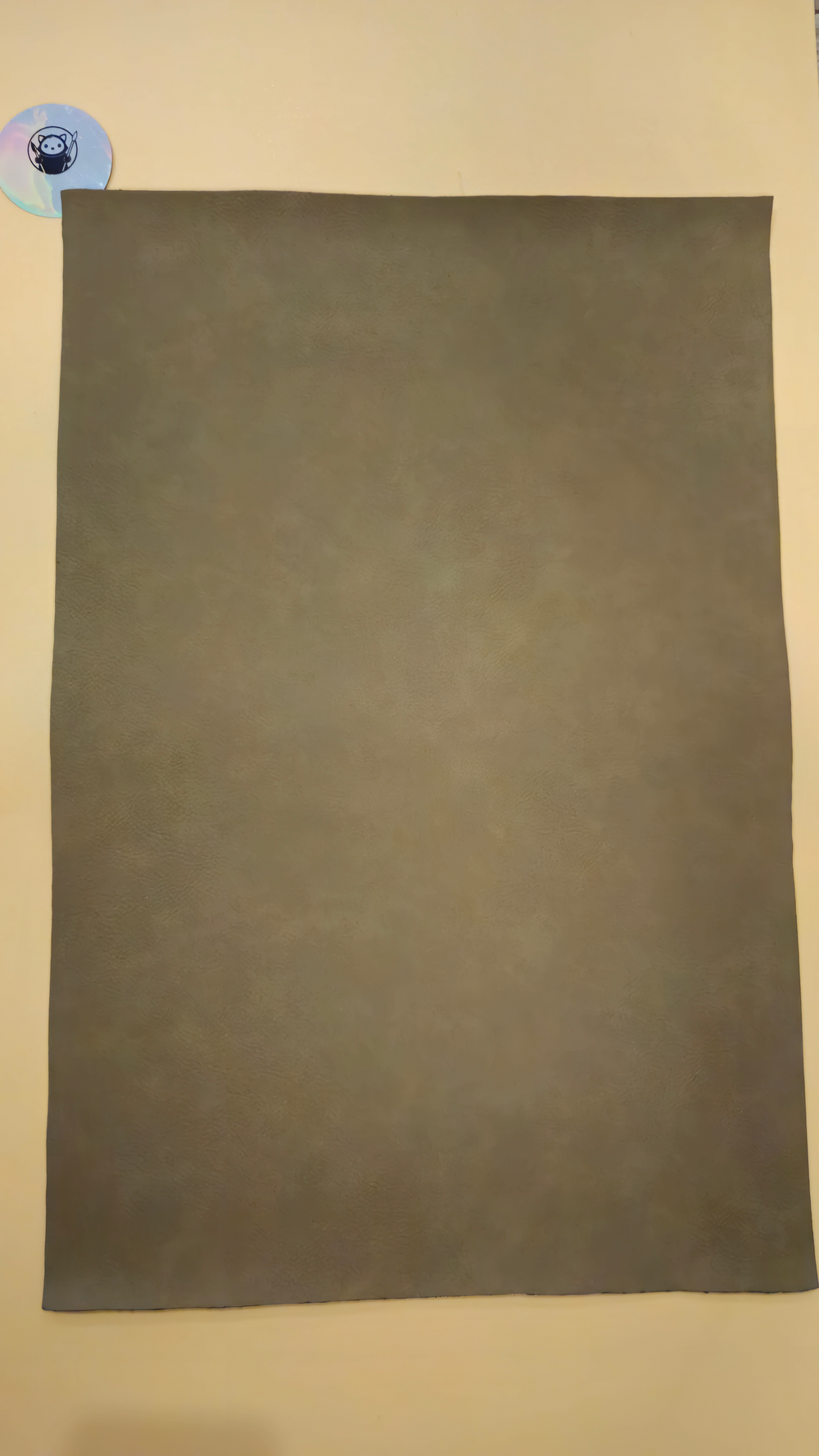 Light Brown - Engraves Black - Leatherette Sheet – PU Material - Sheet