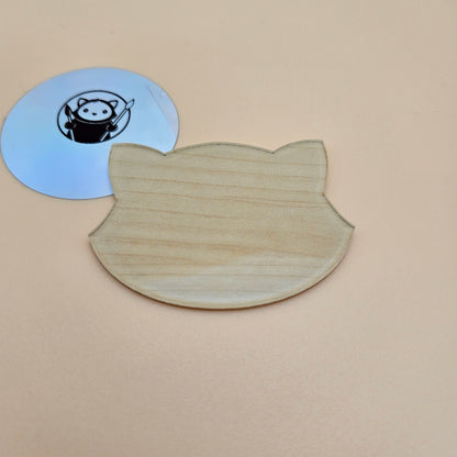 Light Wood Acrylic Sample Swatch