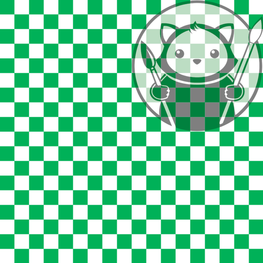 Next Level Sheet - UV Printed Plywood and Acrylic Sheets - Lime Checkers - Pattern