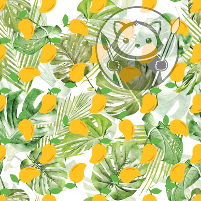 Next Level Sheet - Printed Acrylic and Plywood - Mangoes Pattern