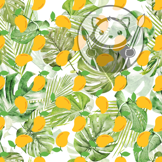 Next Level Sheet - Printed Acrylic and Plywood - Mangoes Pattern