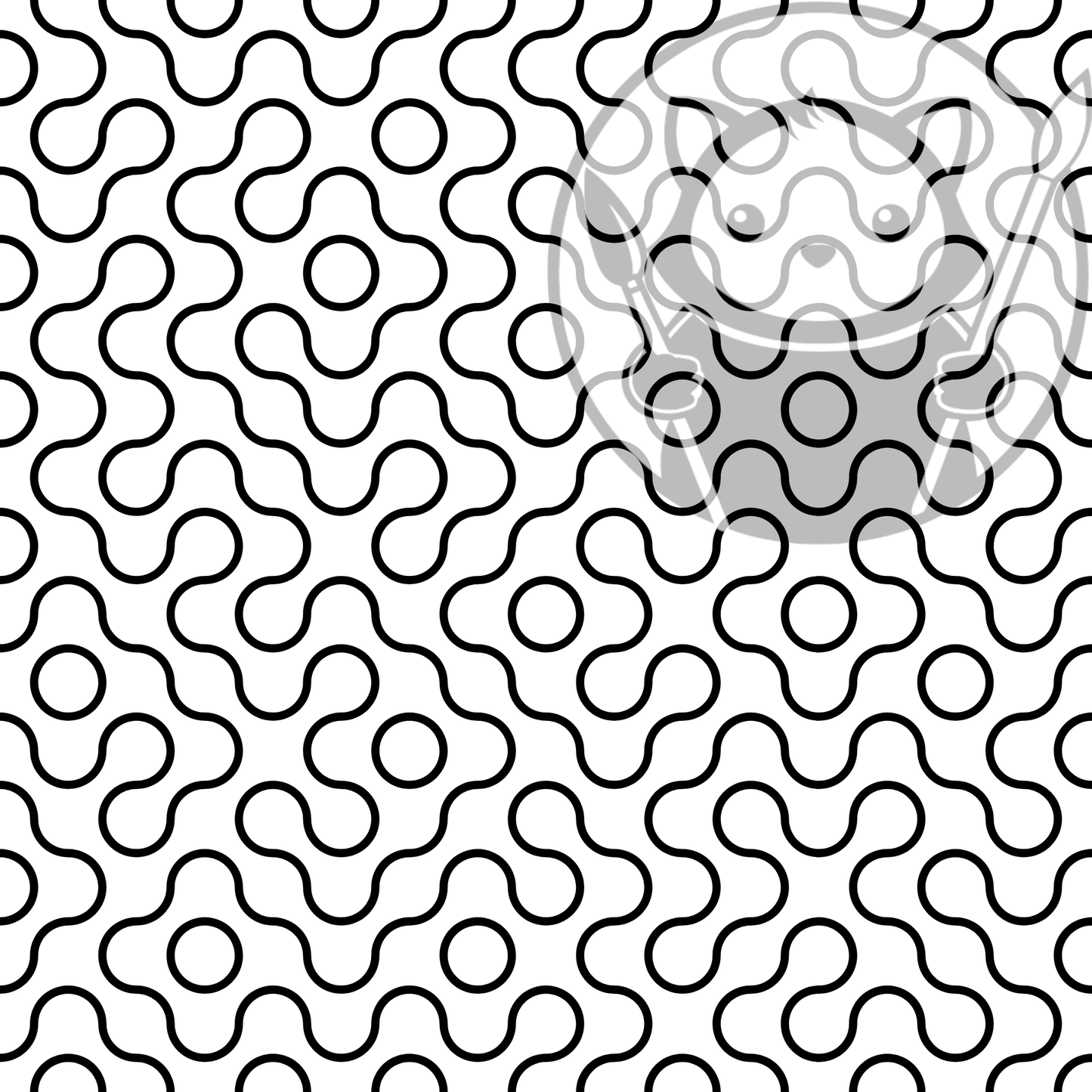 Next Level Sheet - UV Printed Plywood and Acrylic Sheets - Jigsaw Maze - Pattern