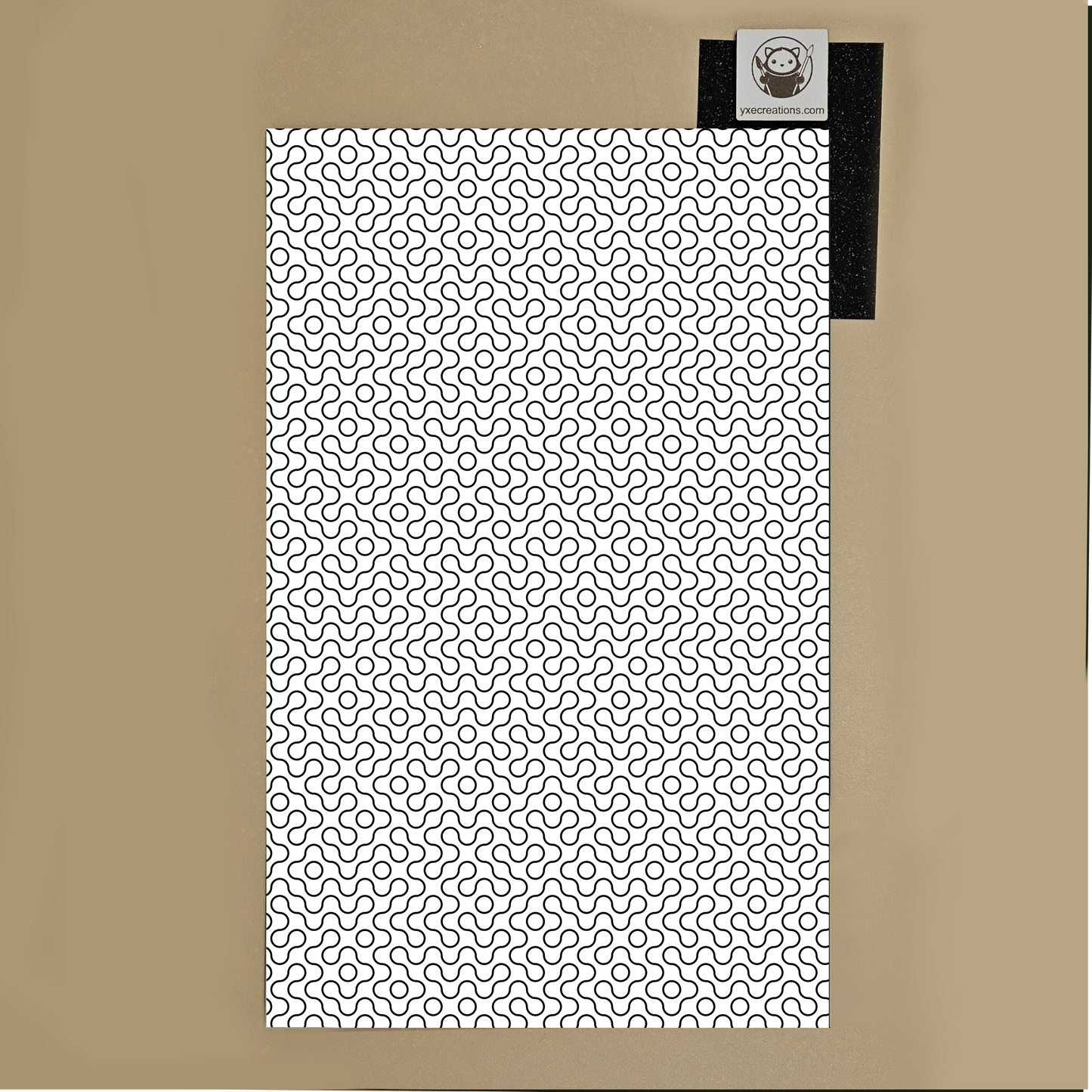 Next Level Sheet - UV Printed Plywood and Acrylic Sheets - Jigsaw Maze - Preview