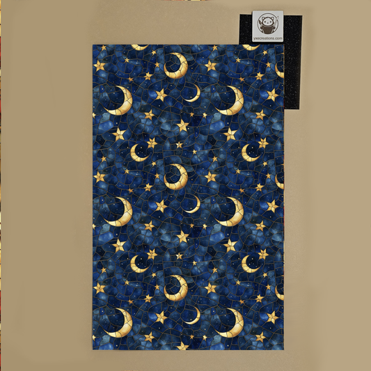 Stained Glass - Moon and Stars - Next Level Sheet