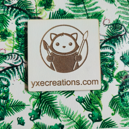 Next Level Sheet - Printed Acrylic and Plywood - Ferns