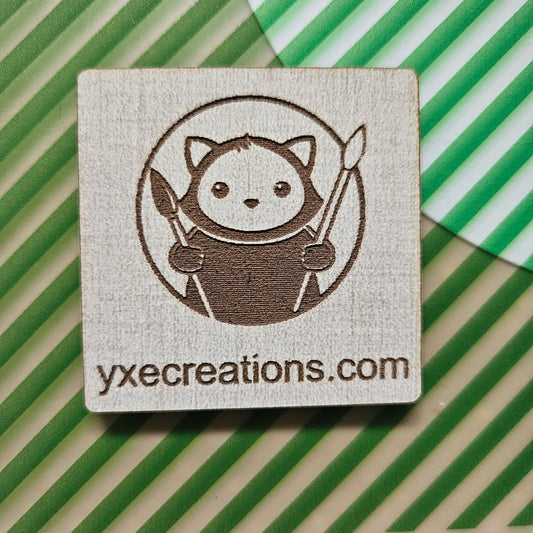 Next Level Sheet - Printed Acrylic and Plywood - Green Stripes Close Up