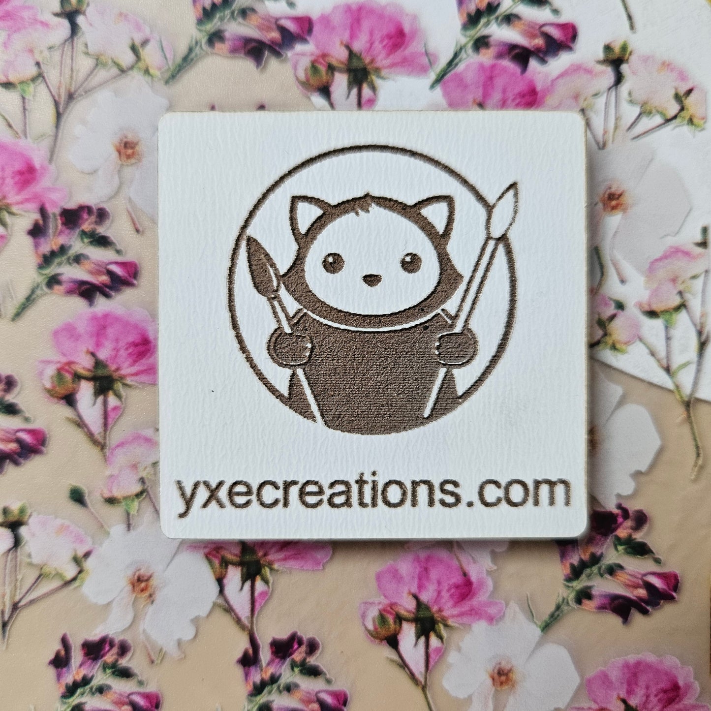 Next Level Sheet - Printed Acrylic and Plywood - Pink Wildflowers Close Up