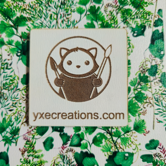 Next Level Sheet - Printed Acrylic and Plywood - Small Ferns