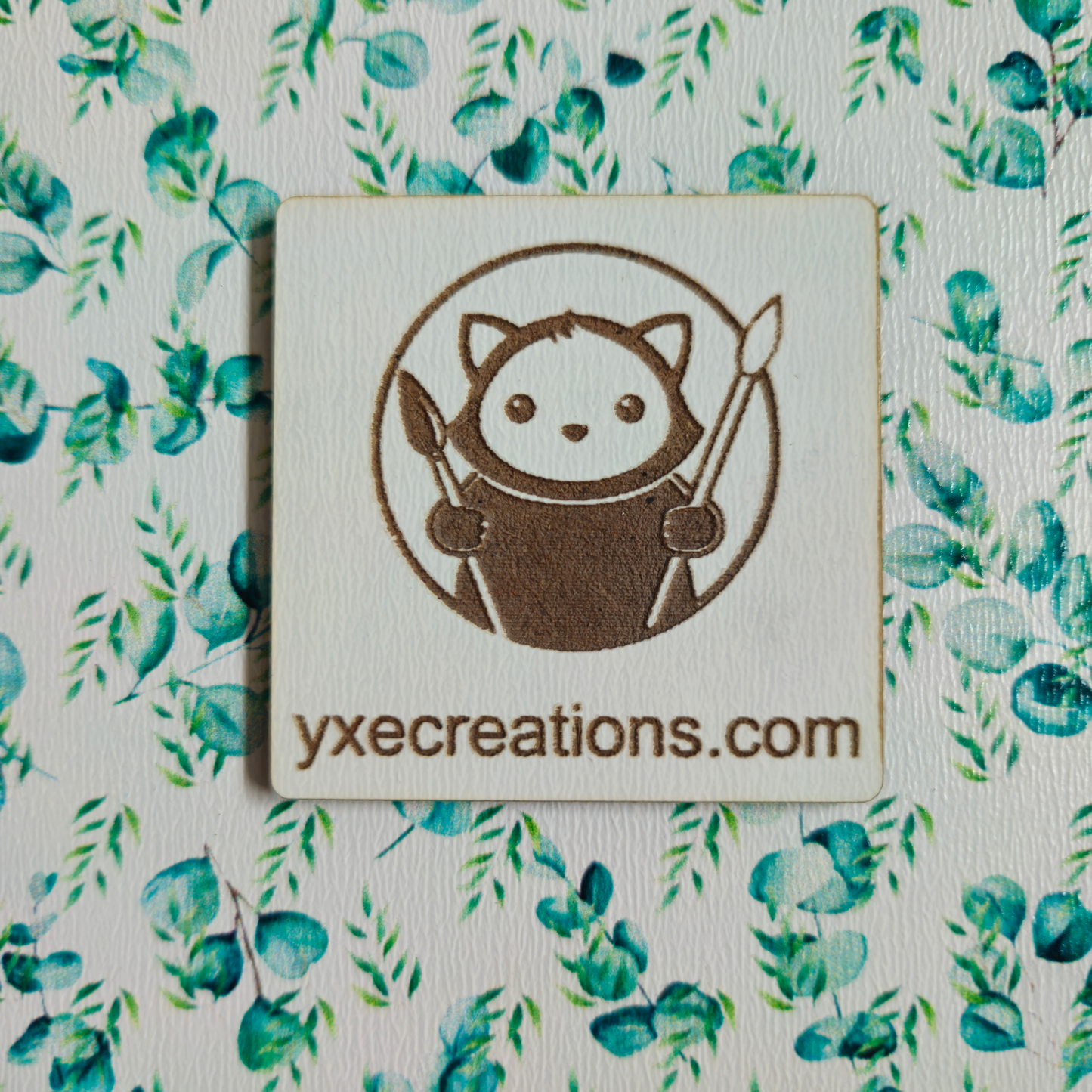 Next Level Sheet - Printed Acrylic and Plywood - Small Greens