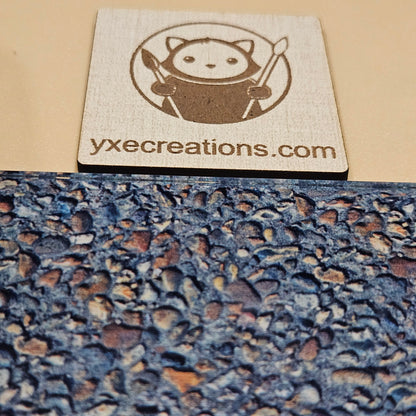 Next Level Sheet - Printed Acrylic and Plywood Sheets -Concrete with Big Gravel Horizontal