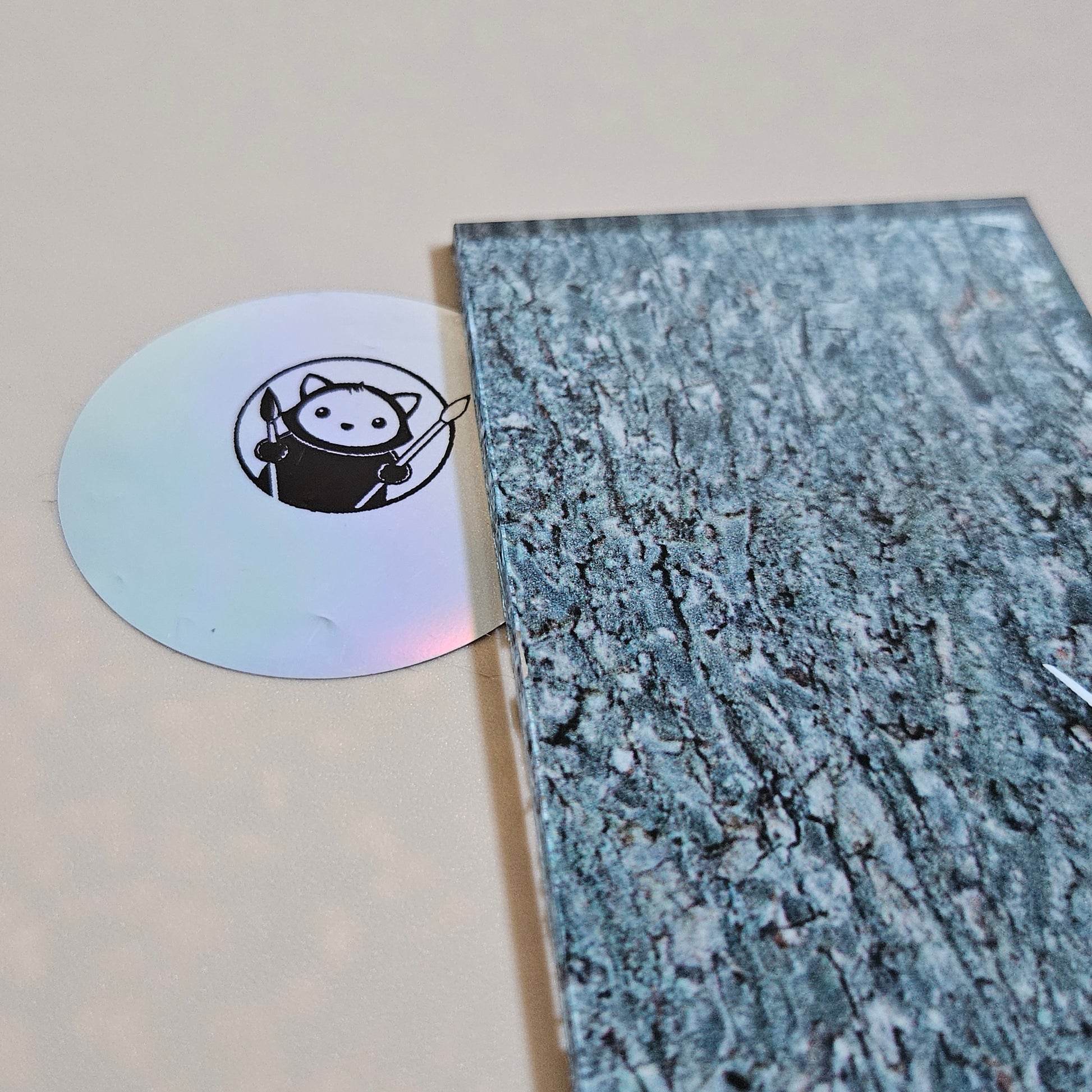 Next Level Sheet - Printed Acrylic and Plywood Sheets - Bark 1 Close Up