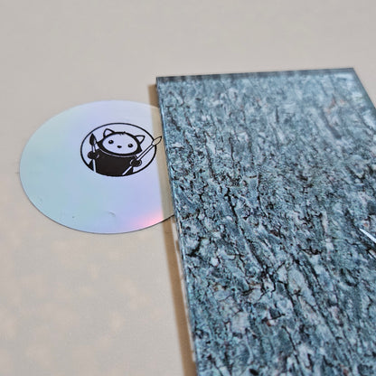 Next Level Sheet - Printed Acrylic and Plywood Sheets - Bark 1 Close Up