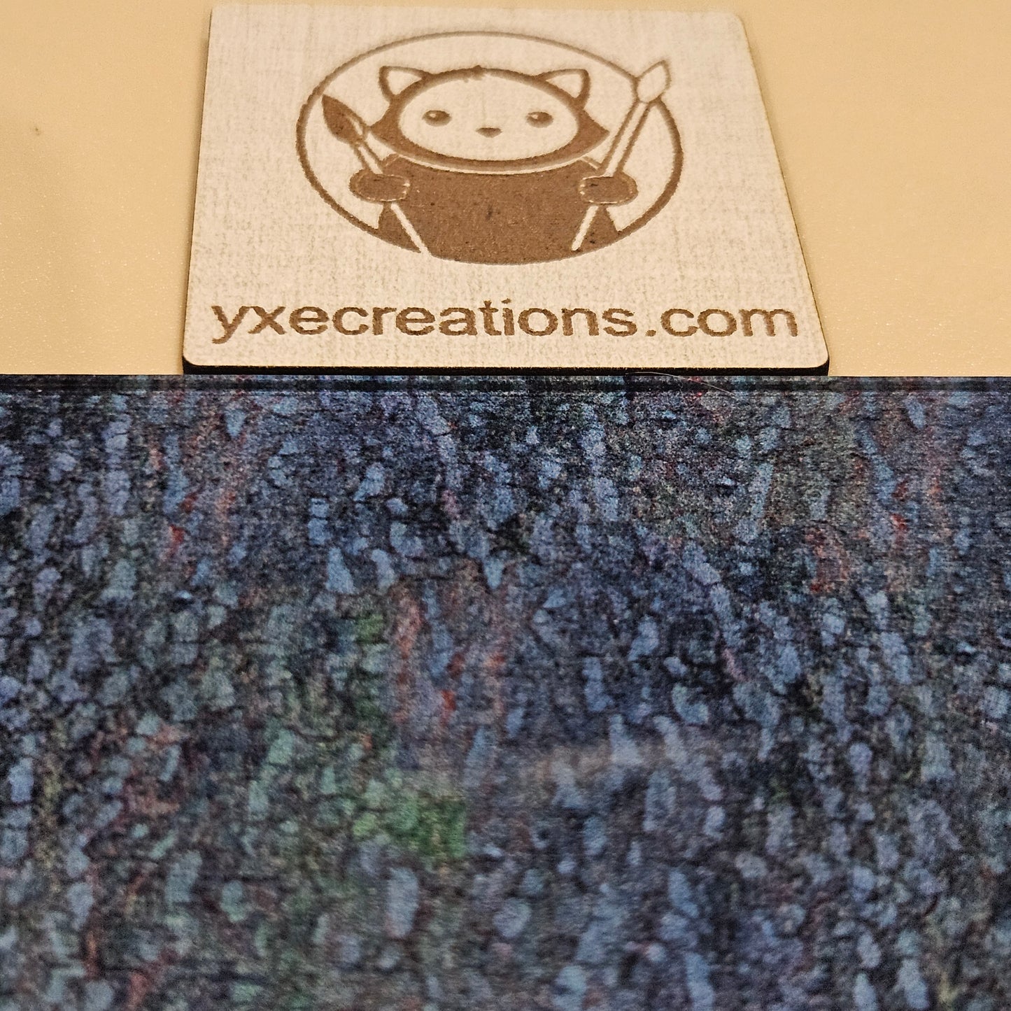 Next Level Sheet - Printed Acrylic and Plywood Sheets - Bark 2 Horizontal