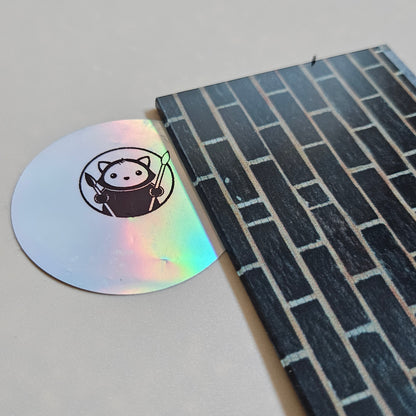 Next Level Sheet - Printed Acrylic and Plywood Sheets - Black Bricks with Yellow Close Up