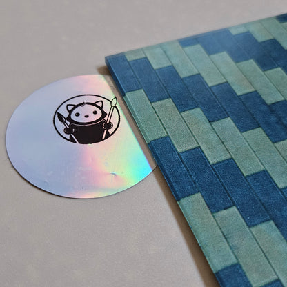 Next Level Sheet - Printed Acrylic and Plywood Sheets - Black and White Bricks