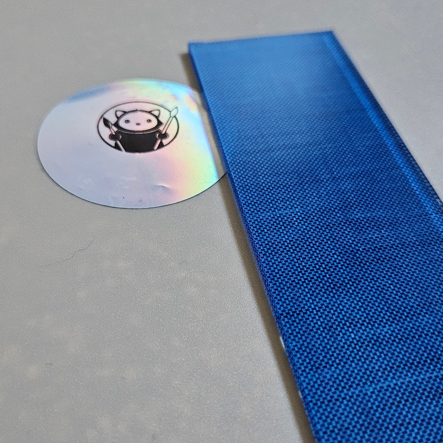 Next Level Sheet - Printed Acrylic and Plywood Sheets - Blue Canvas Close Up