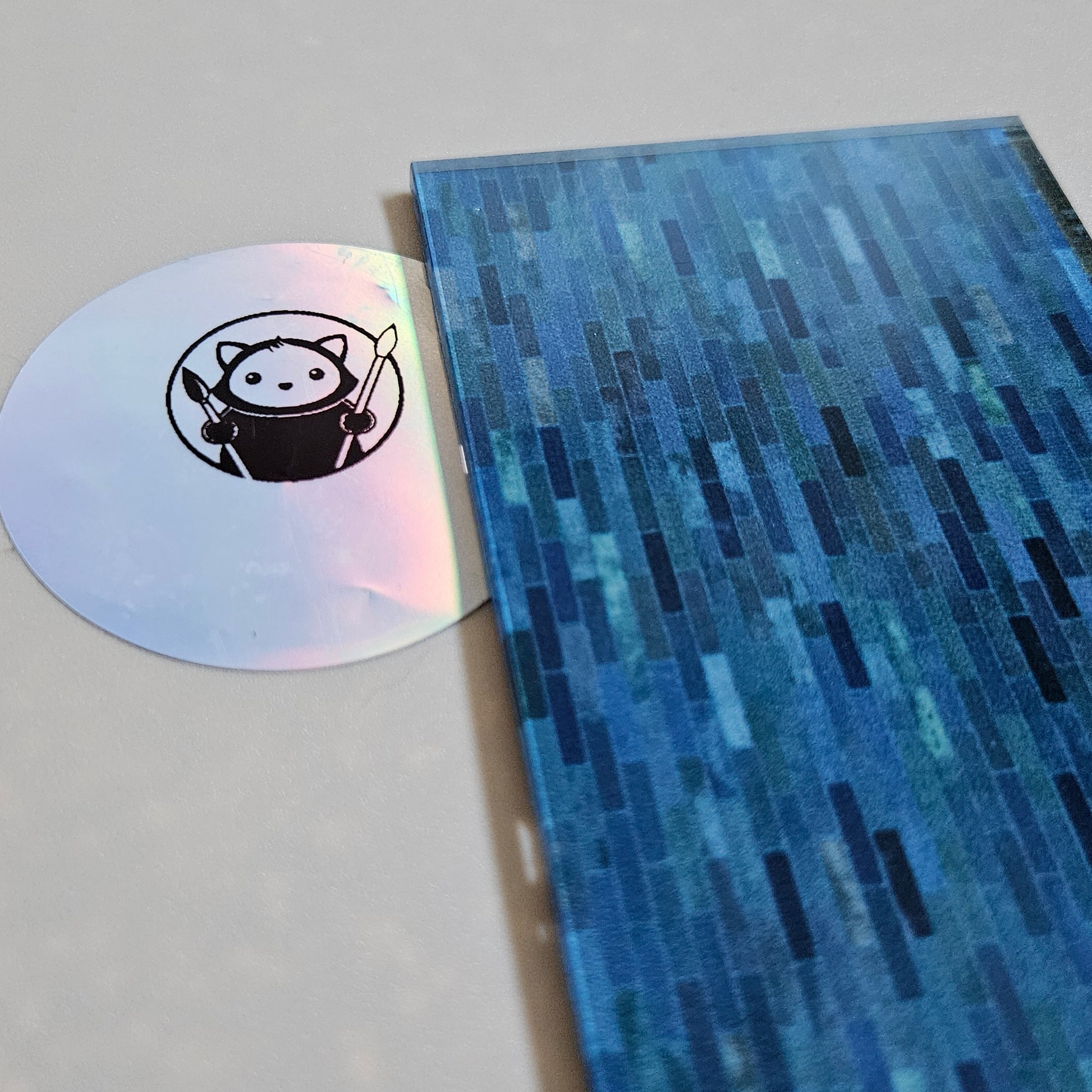Next Level Sheet - Printed Acrylic and Plywood Sheets - Bricks Again Close Up