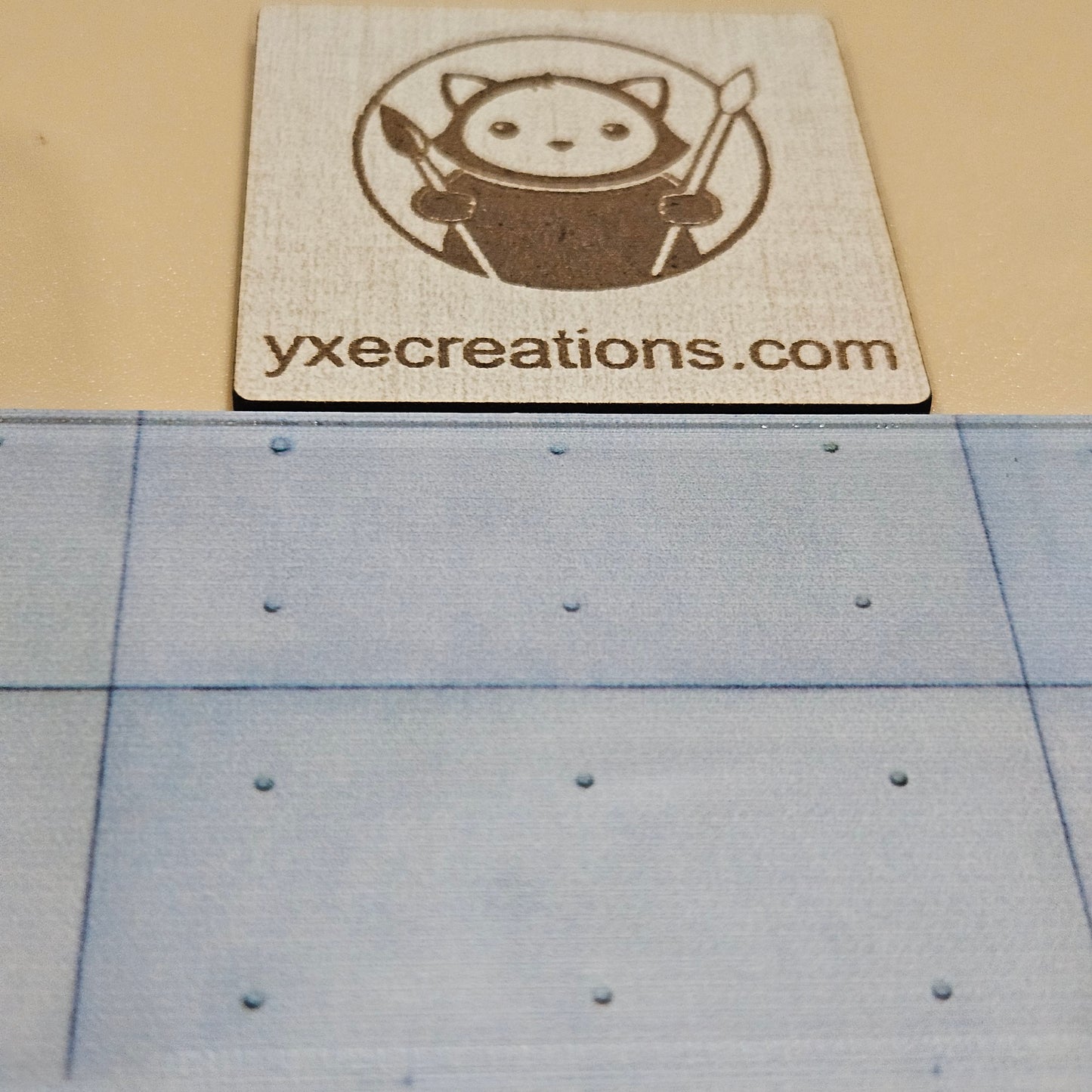 Next Level Sheet - Printed Acrylic and Plywood Sheets - Concrete Planks Horizontal