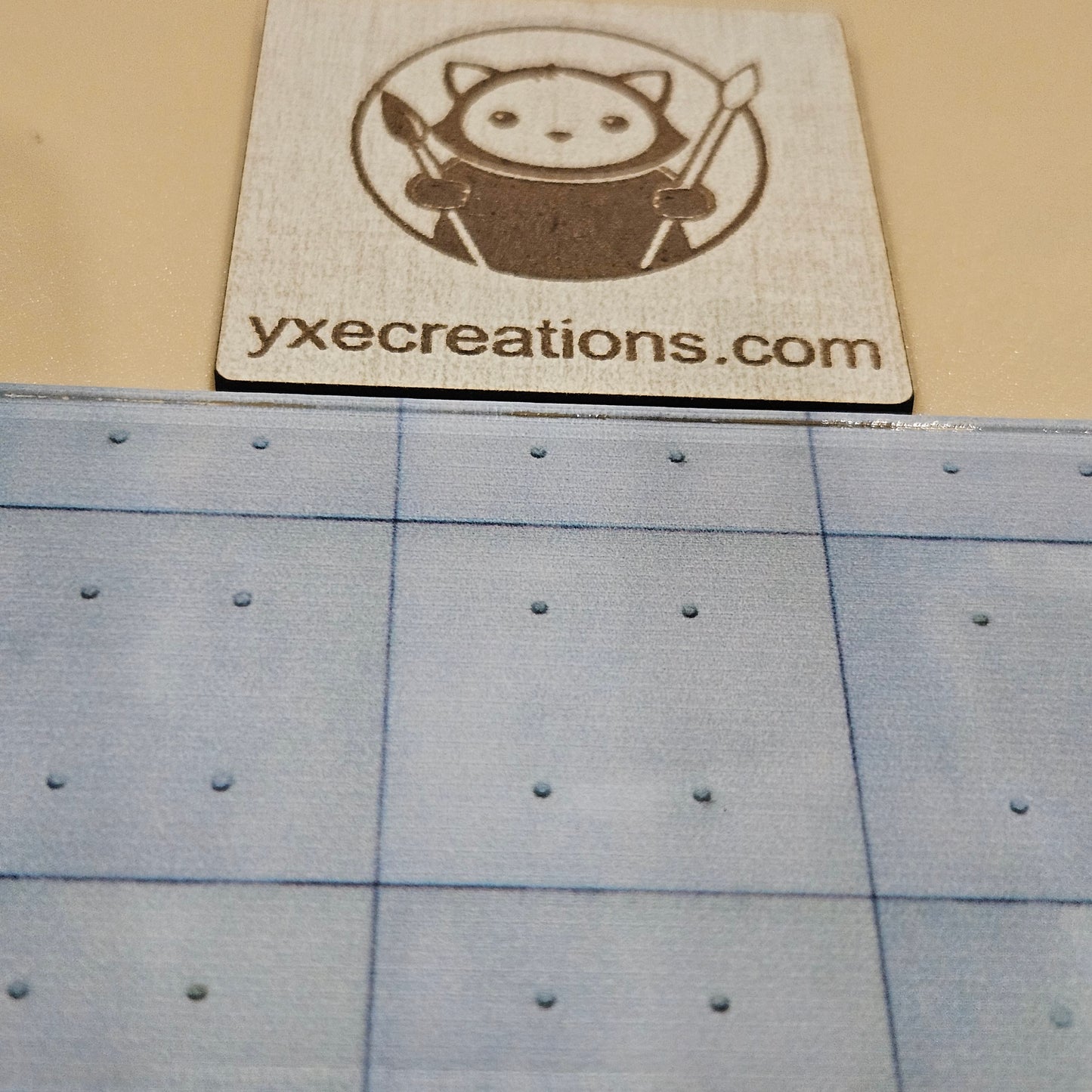 Next Level Sheet - Printed Acrylic and Plywood Sheets - Concrete Squares Horizontal