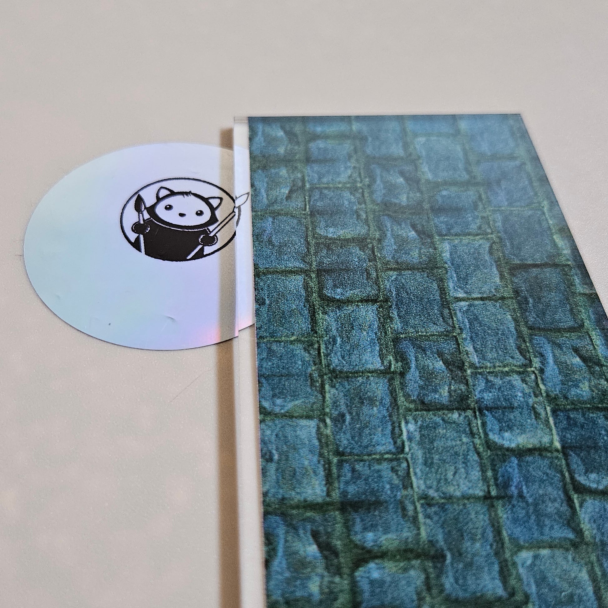 Next Level Sheet - Printed Acrylic and Plywood Sheets - Dark Bricks Close UP