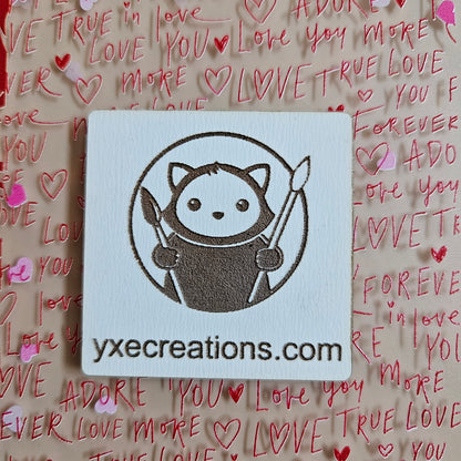 Next Level Sheet - Printed Acrylic and Plywood Sheets - FOrever Love - Close Up