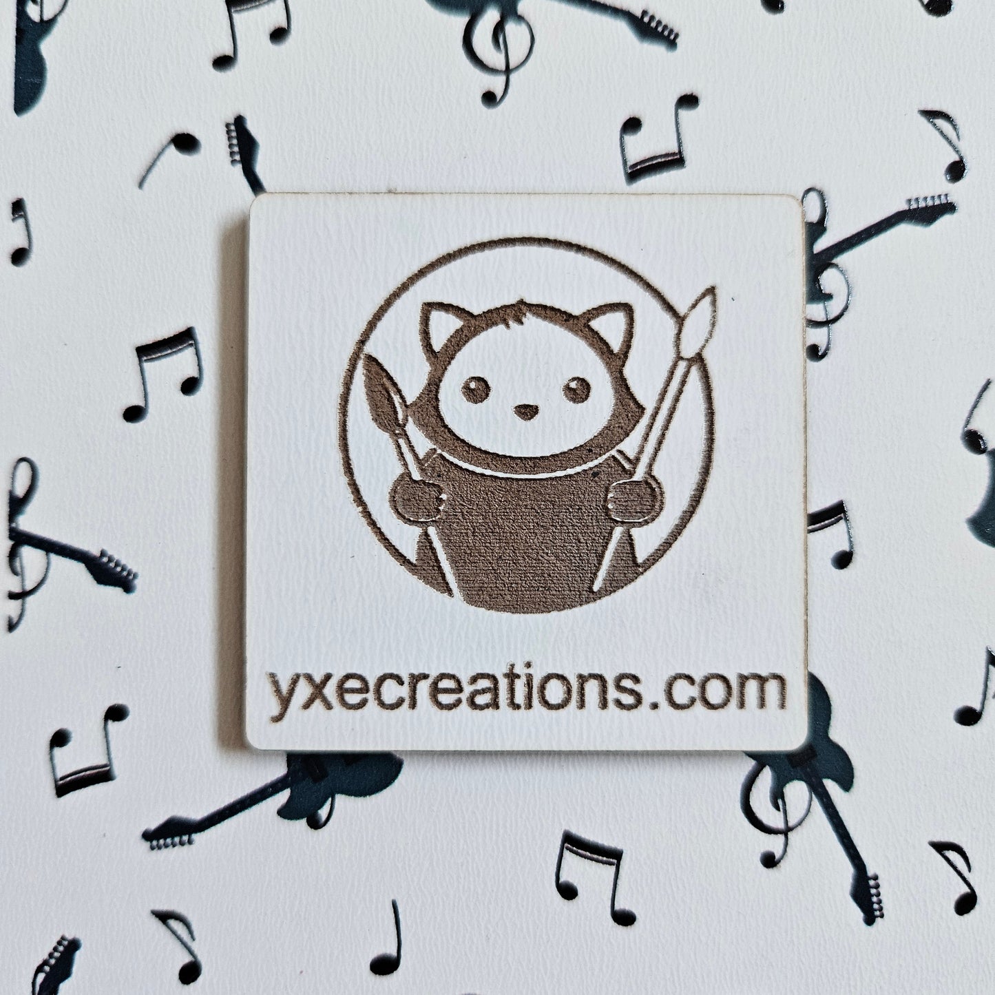 Next Level Sheet - Printed Acrylic and Plywood Sheets - Guitars - Close Up