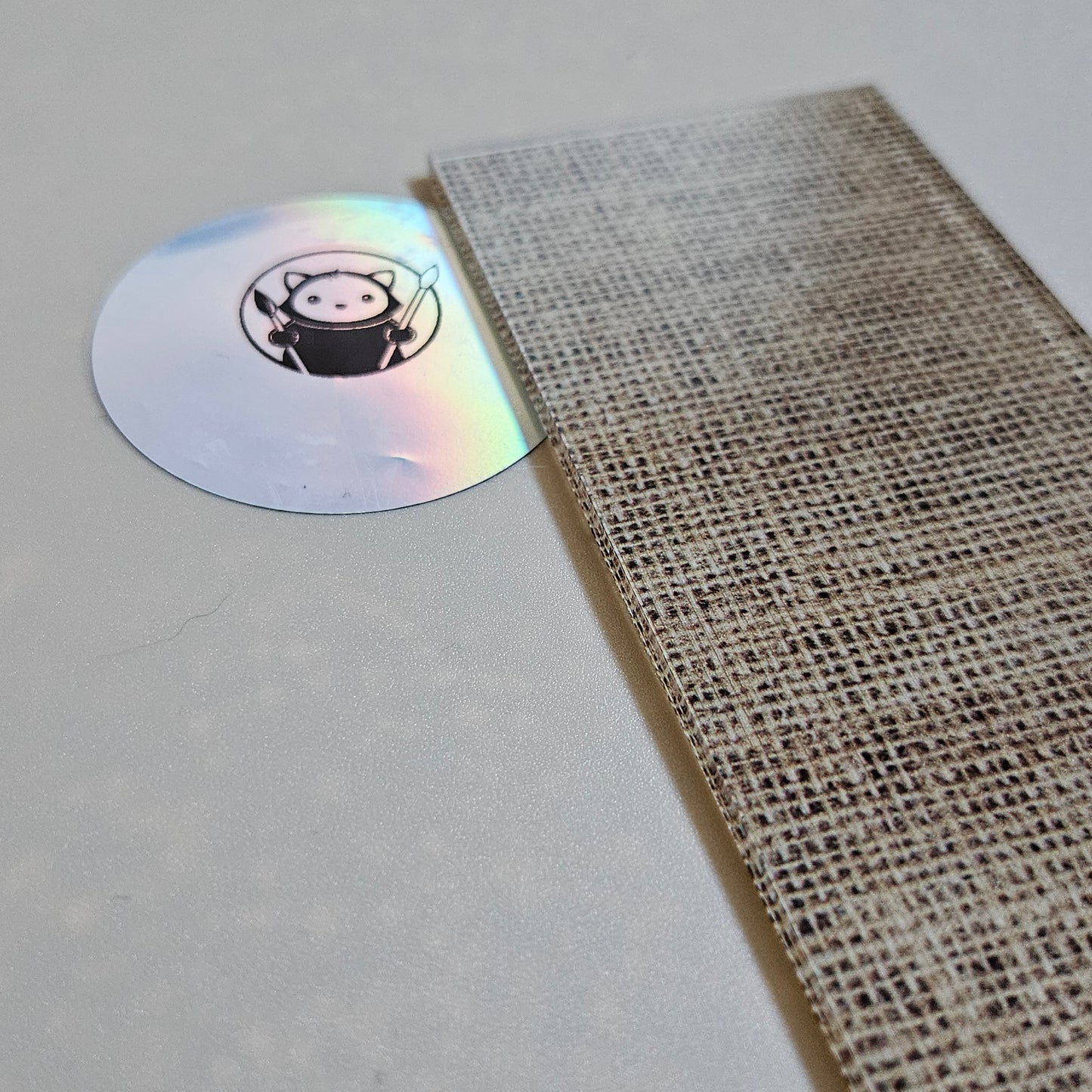 Next Level Sheet - Printed Acrylic and Plywood Sheets - Linen Close Up