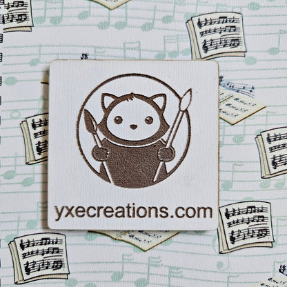 Next Level Sheet - Printed Acrylic and Plywood Sheets - Music Notes - Close Up