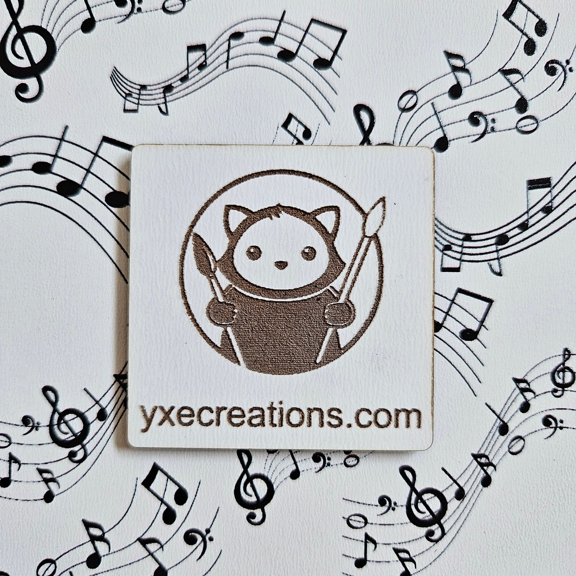 Next Level Sheet - Printed Acrylic and Plywood Sheets - Music Wave - Close Up