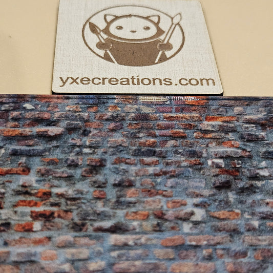 Next Level Sheet - Printed Acrylic and Plywood Sheets - Old Bricks Horizontal
