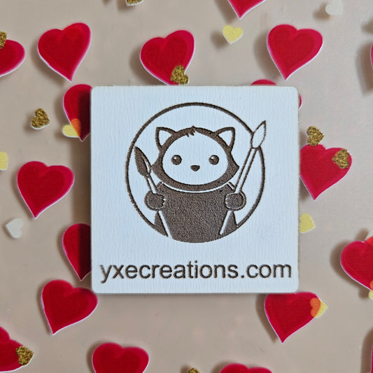 Next Level Sheet - Printed Acrylic and Plywood Sheets - Red Hearts - Close Up Black