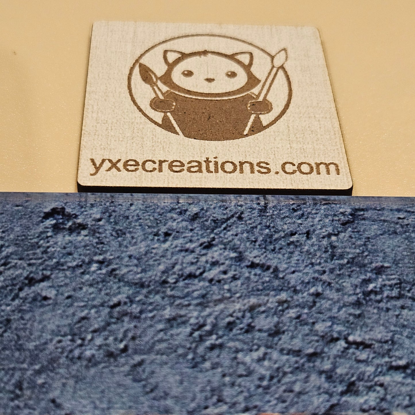 Next Level Sheet - Printed Acrylic and Plywood Sheets - Rought Concrete Horizontal