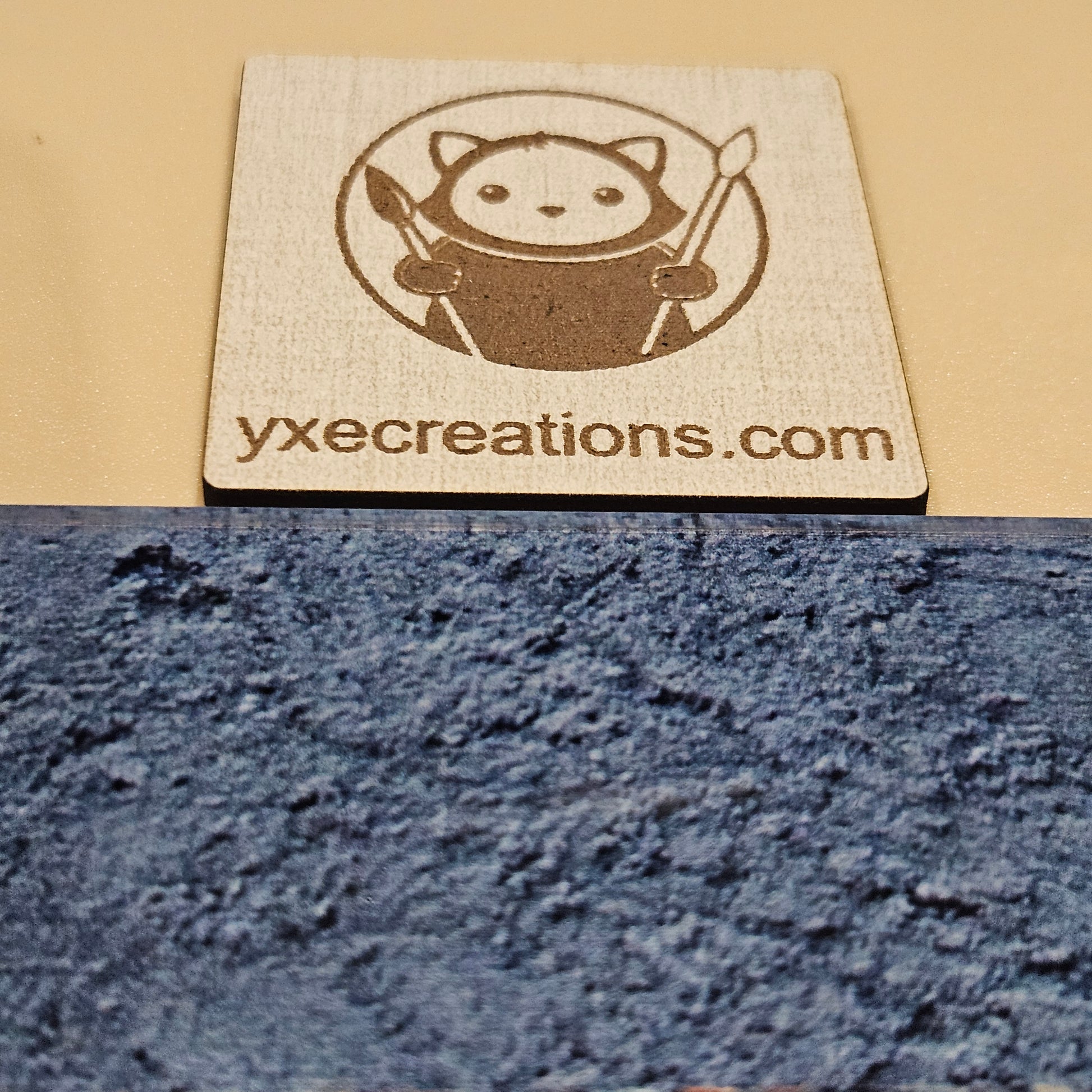 Next Level Sheet - Printed Acrylic and Plywood Sheets - Rought Concrete Horizontal