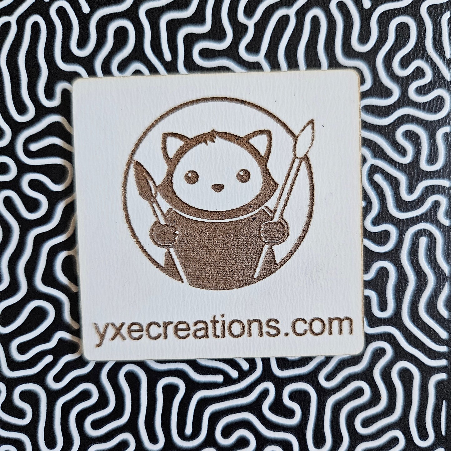 Next Level Sheet - Printed Acrylic and Plywood Sheets - Weird Lines - Close Up