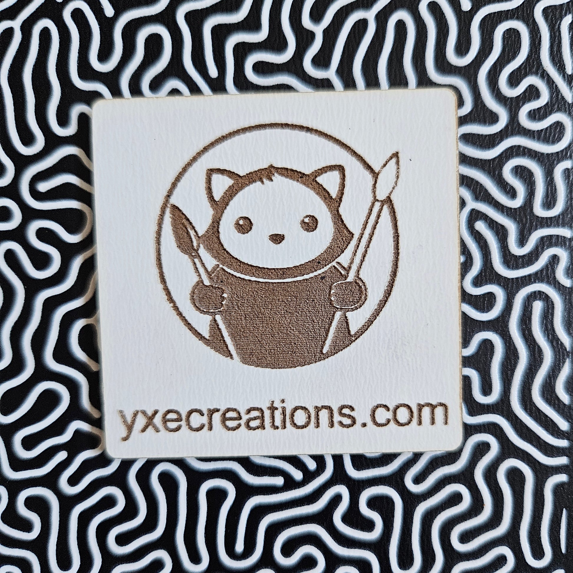 Next Level Sheet - Printed Acrylic and Plywood Sheets - Weird Lines - Close Up