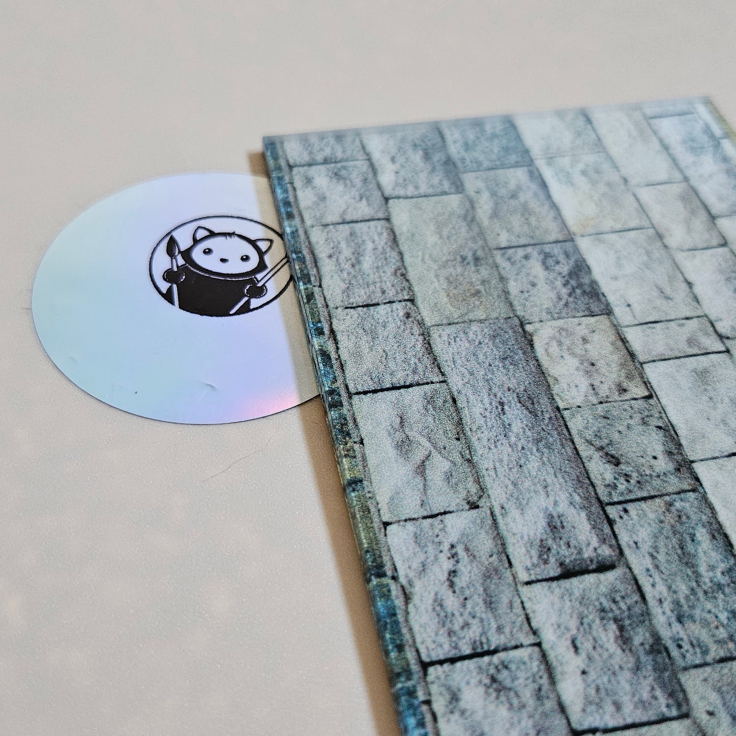 Next Level Sheet - Printed Acrylic and Plywood Sheets - White Old Older Bricks Close Up