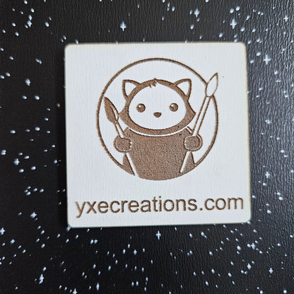 Next Level Sheet - Printed Acrylic and Plywood Sheets - White Stars - Close Up