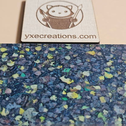 Next Level Sheet - Printed Plywood and Accrylic Sheet -Autumn Leaves - Close Up HOrizontal