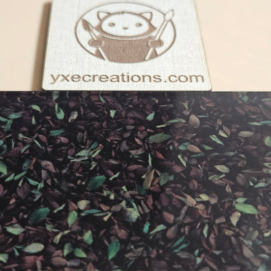Next Level Sheet - Printed Plywood and Accrylic Sheet -  Forest Leaves - Horizontal Preview