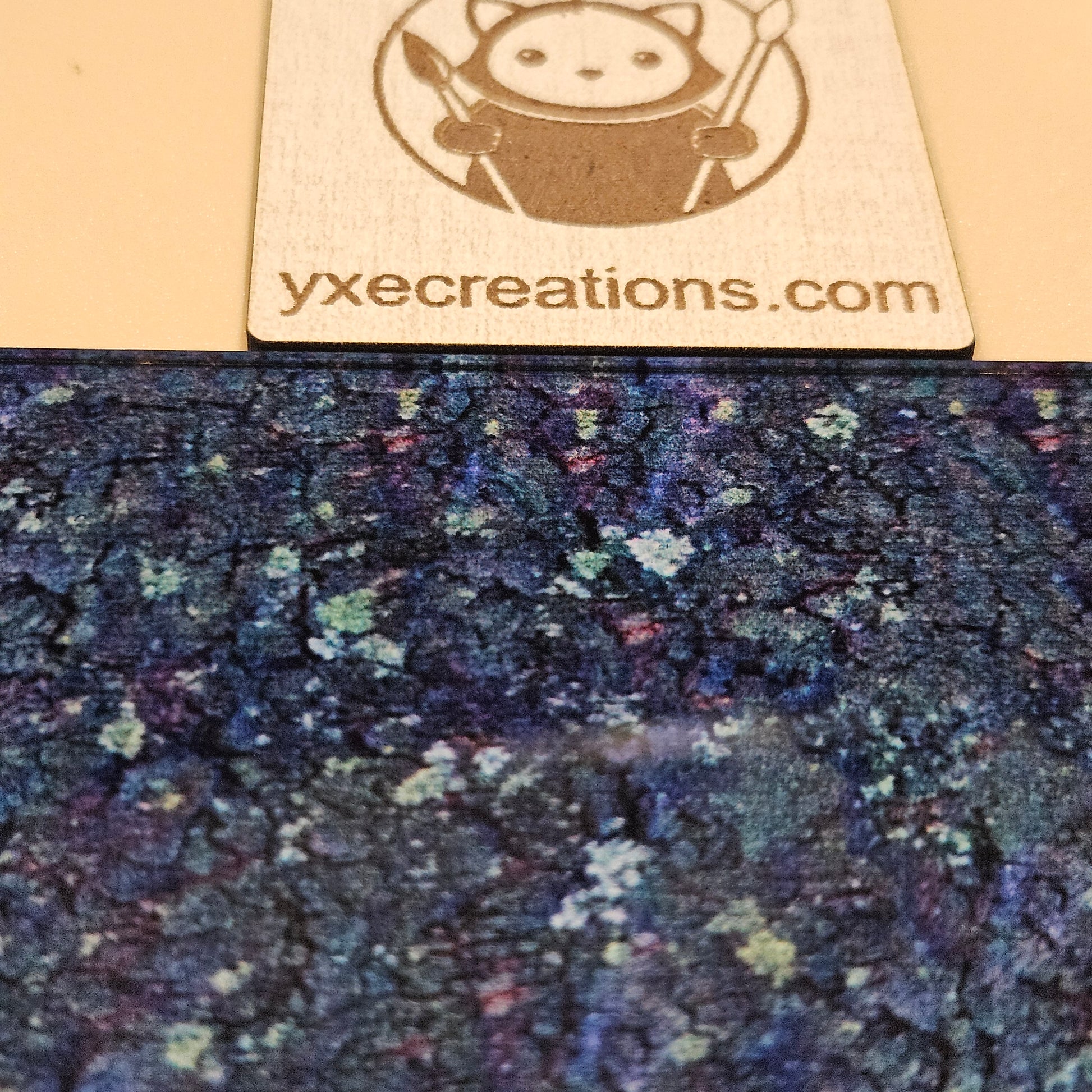 Next Level  Sheet - Printed Plywood and Acrylic - Bark 17 Close Up Horizontal