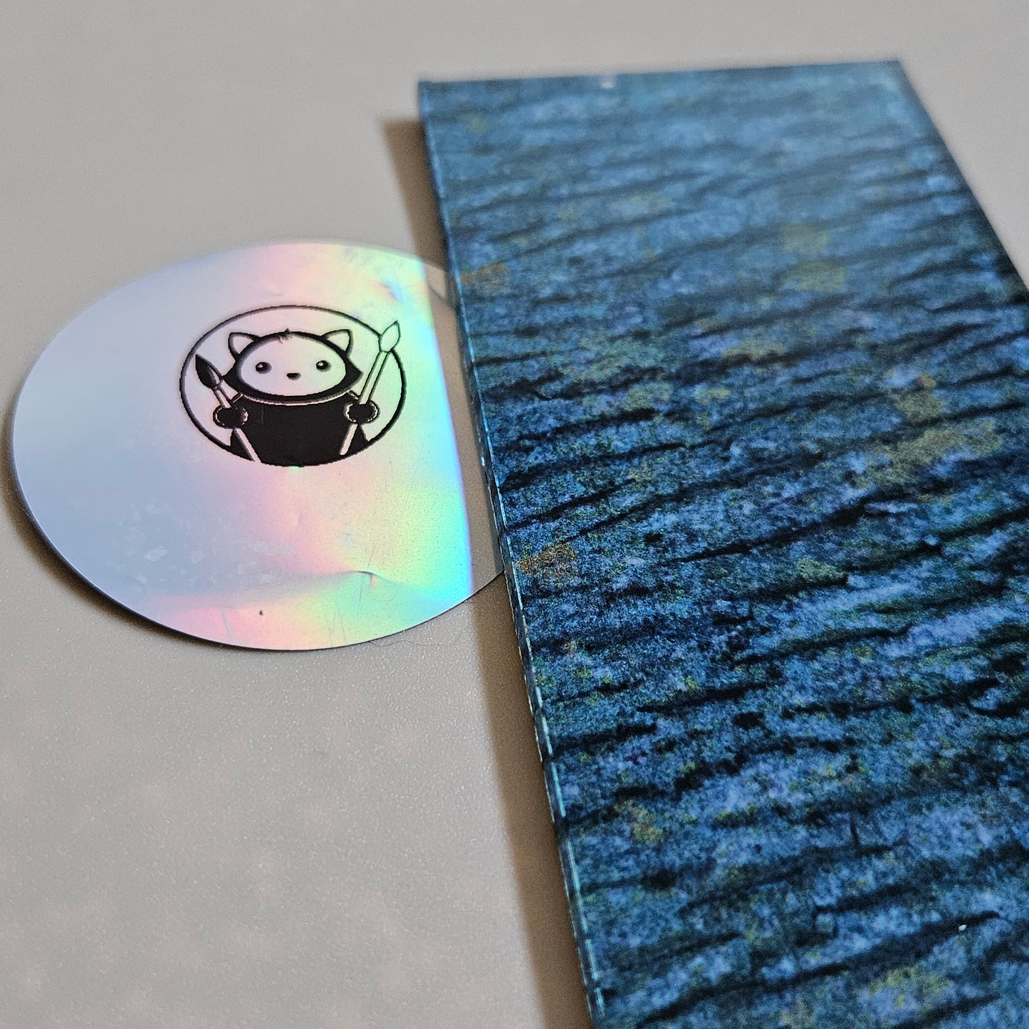 Next Level  Sheet - Printed Plywood and Acrylic - Bark 2 Close Up