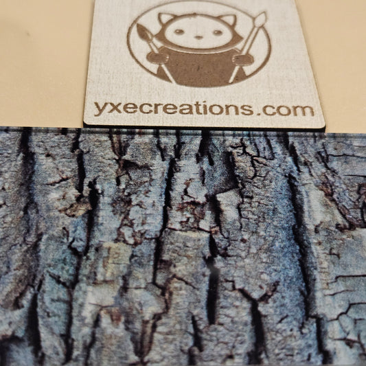 Next Level  Sheet - Printed Plywood and Acrylic - Bark 3 Close Up Horizontal