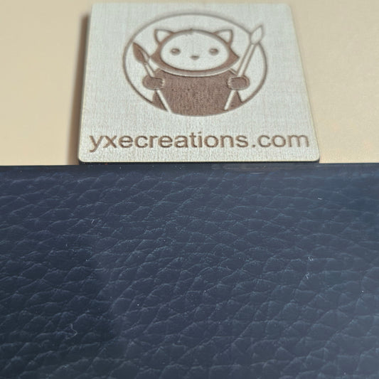 Next Level Sheet - Printed Plywood and Acrylic Sheets - Black Leather Preview