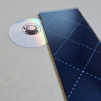 Next Level Sheet - Printed Plywood and Acrylic Sheets - Blue fabric Close Up Preview